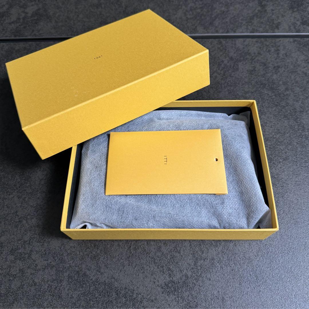 美品‼️ITTI CRISTY STUFFING MID WLT .5 クロコ