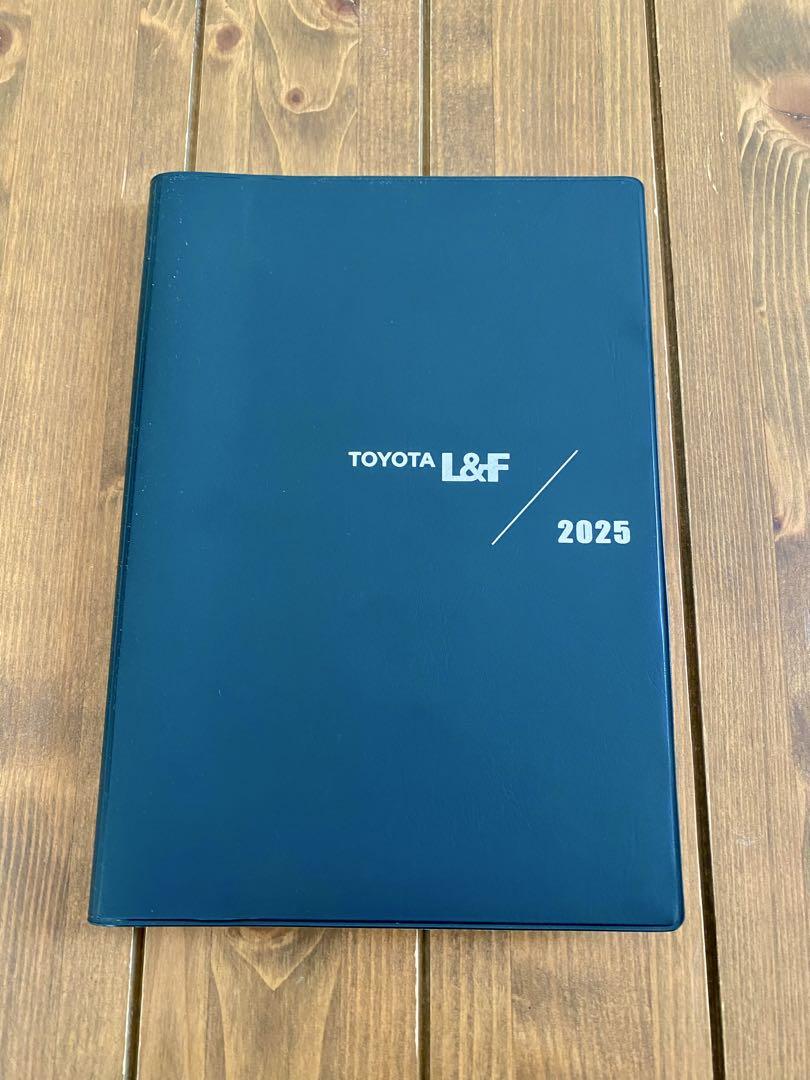 2025年TOYOTA L&F スケジュール帳送料無料