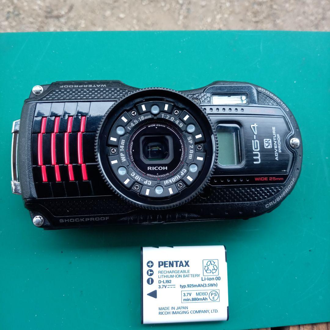 RICOH WG-4 GPS 　防水カメラ