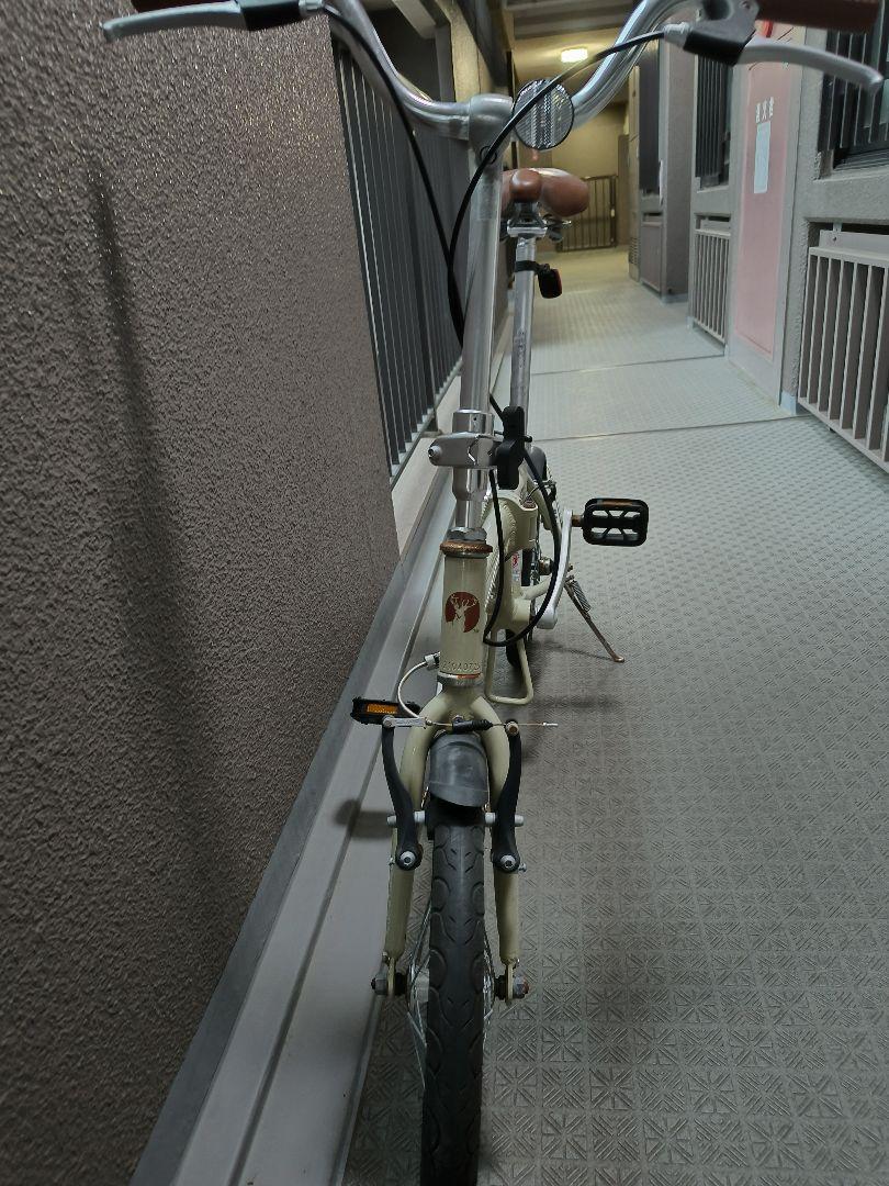 キャプテンスタッグ 折りたたみ自転車 シングルスピード 現状
