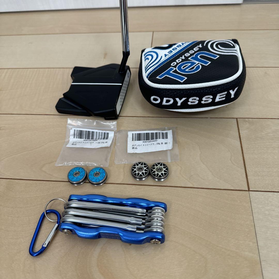 オデッセイ　ODYSSEY Ten パター カスタム　重り調整可　カバー新品