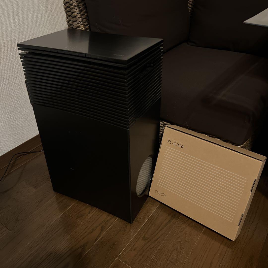 新品フィルター付き　空気清浄機 cado AP-C300 23畳　2013年製