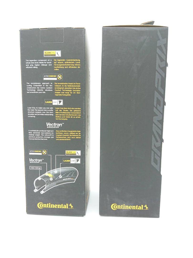 コンチネンタルグランプリ5000  GP5000 茶　80mm チューブ　新品