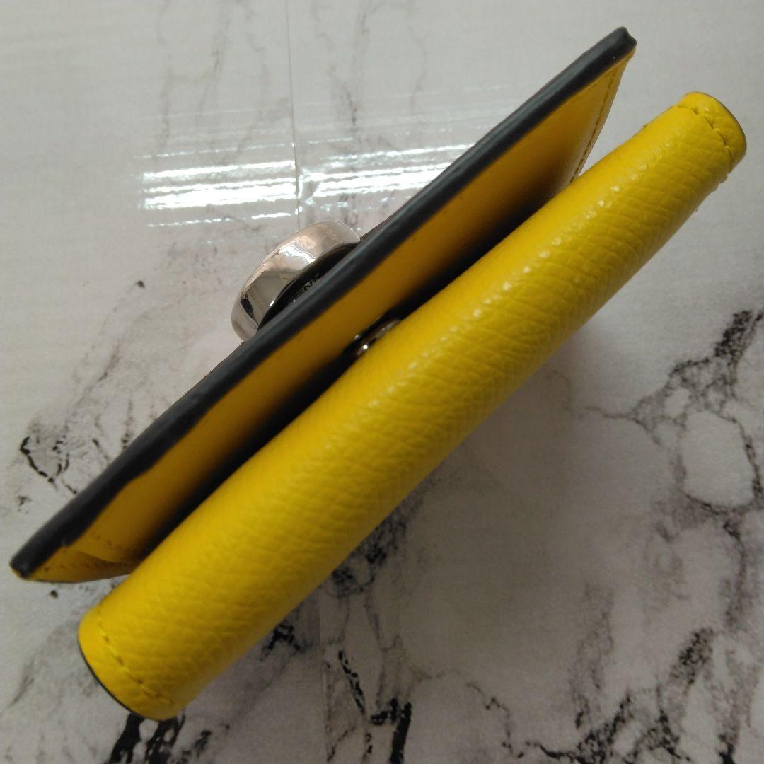 ALS10 フェンディ 美品 エフイズ ミニウォレット 三つ折り財布 箱付き