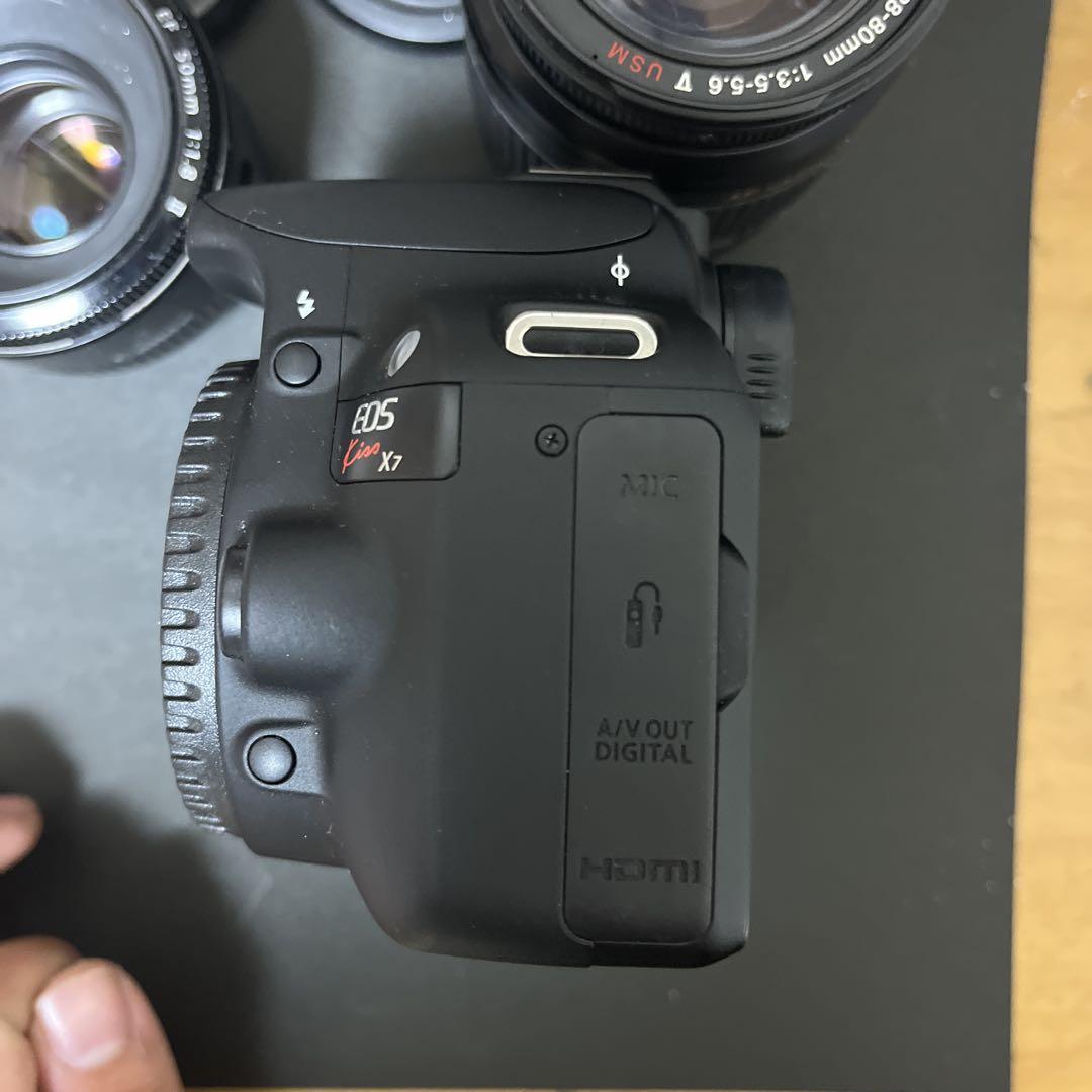 Canon EOS Kiss X7 デジタル一眼レフ 作例あり