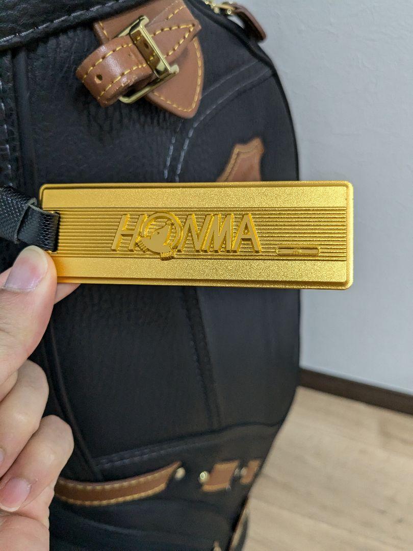 【美品】HONMA ゴルフバッグ・キャディバッグ 黒