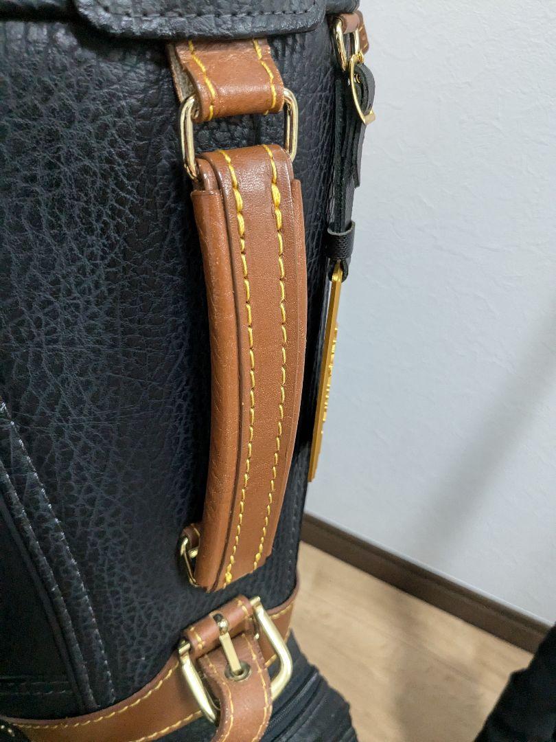 【美品】HONMA ゴルフバッグ・キャディバッグ 黒