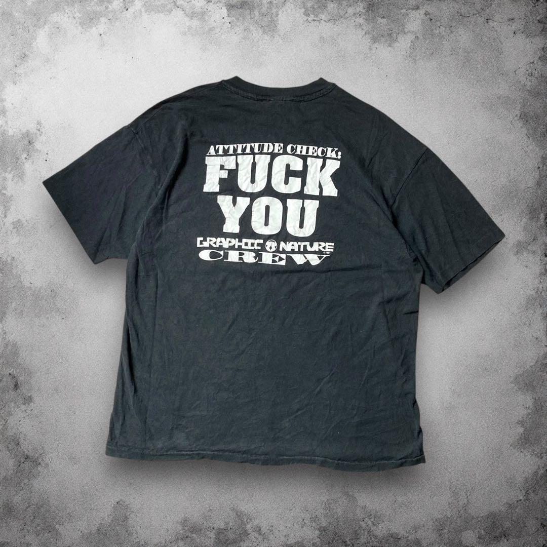 90s USA製 Hanes Beefy ヴィンテージ チームTシャツ スミクロ