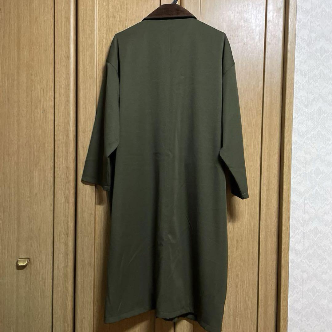 新品未使用 polaura ウールロングトレンチコート ロングコート