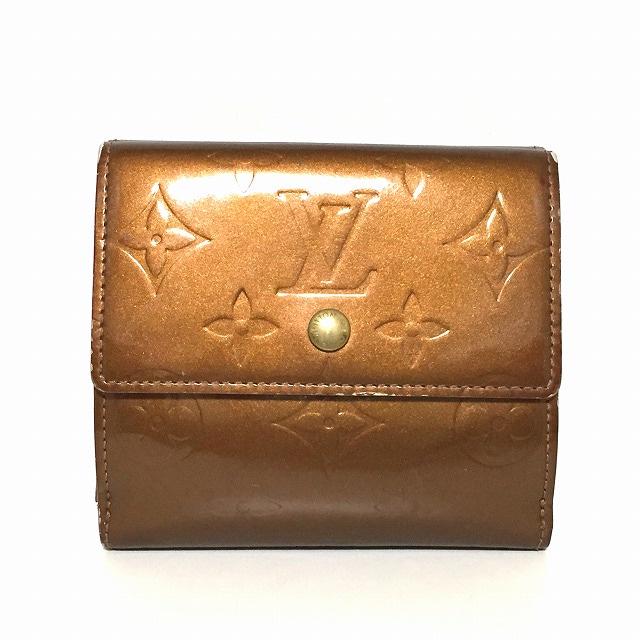 ルイヴィトン Wホック財布 M91170 ブロンズ
