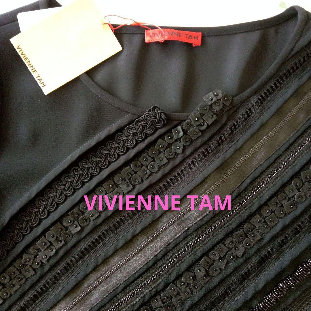 VIVIENNE TAM 　ヴィヴィアンタム　ワンピース　ビーズ刺繍　未使用