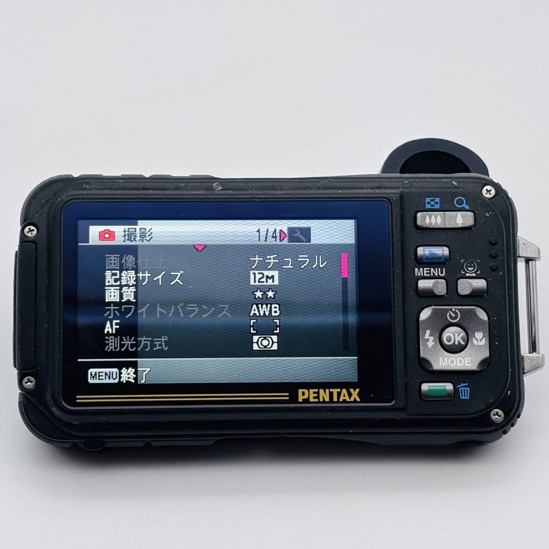 【美品動作確認済み】PENTAX OPTIO W90 デジタルカメラ