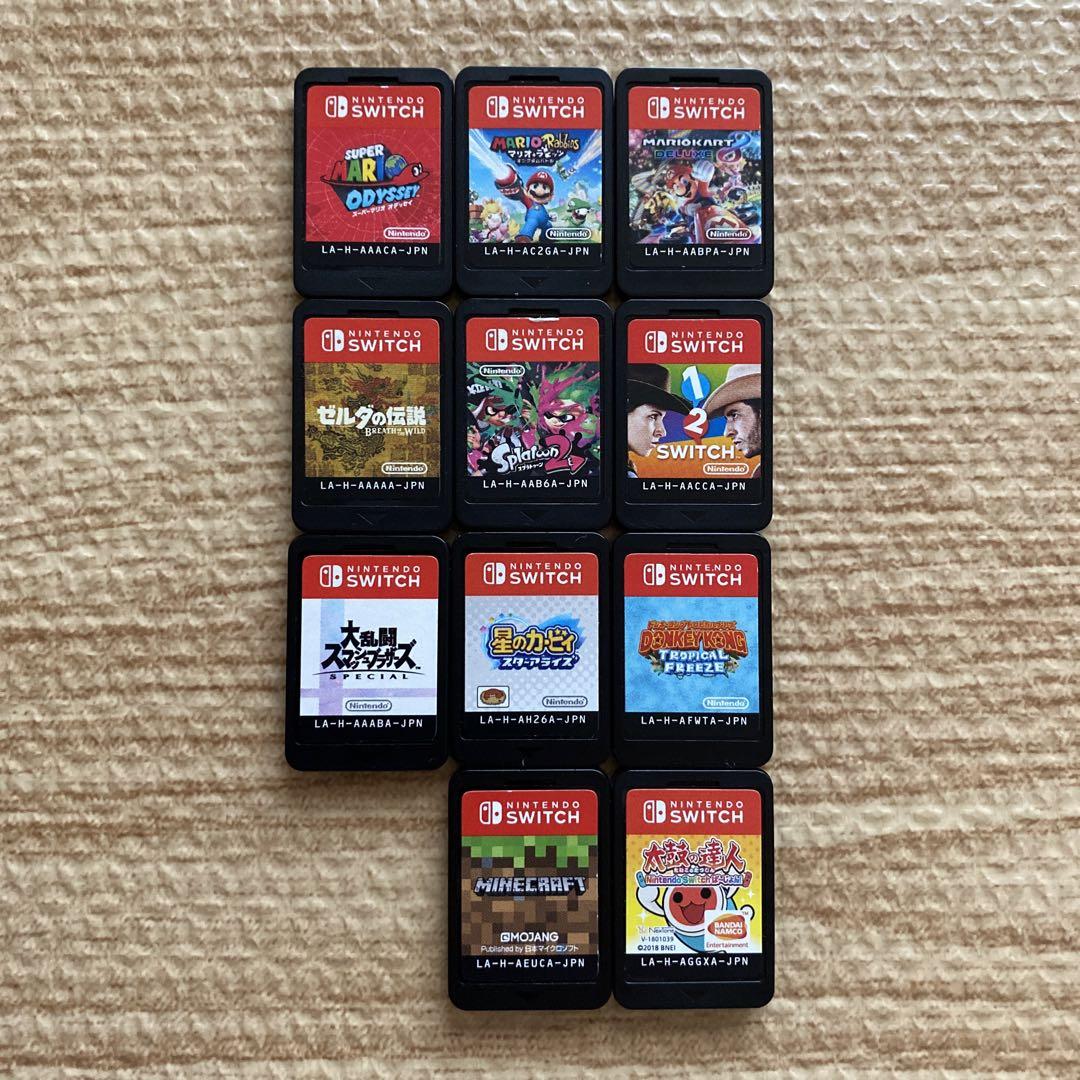 定番人気! ニンテンドースイッチ ソフト11種類 家庭用ゲームソフト