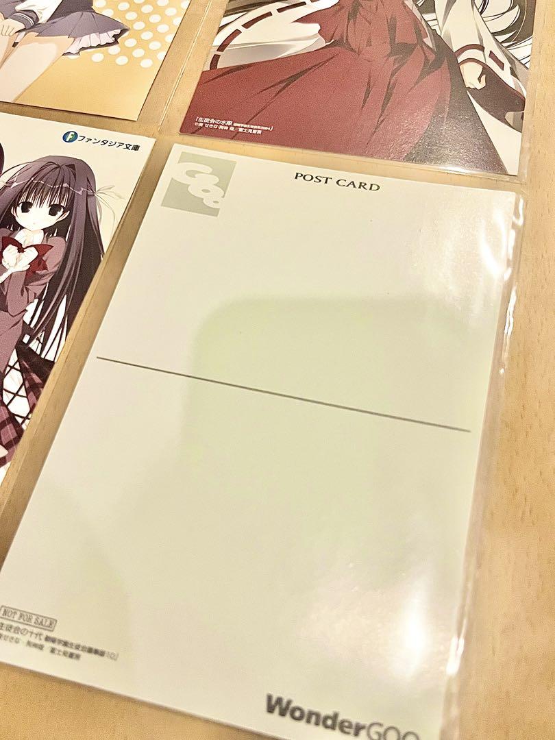 【希少◎非売品含む】生徒会の一存 ポストカードセット ファンタジア文庫特典