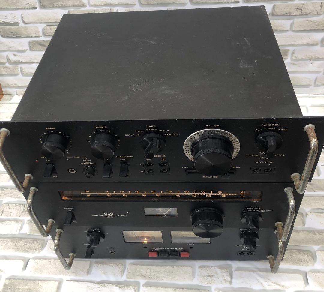 アンプ OttoSanyoFMT-401M&DCP-601&DCC-601(A65)