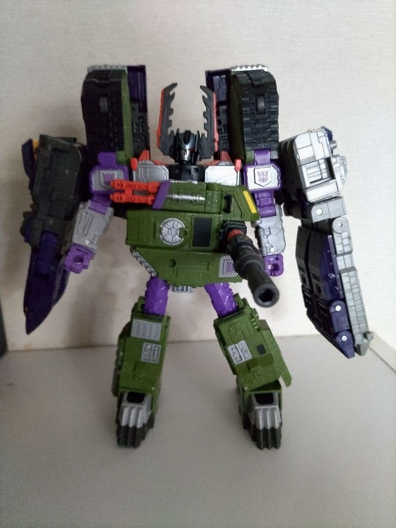 中古 トランスフォーマー タイダルウェーブ メガトロン セット + 背面パーツ