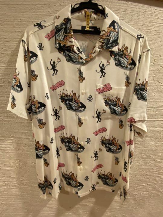 超特価新品 XLARGE Down Pattern Shirt エクストララージ柄シャツ Ek9ZH-m75401329806 お得セール
