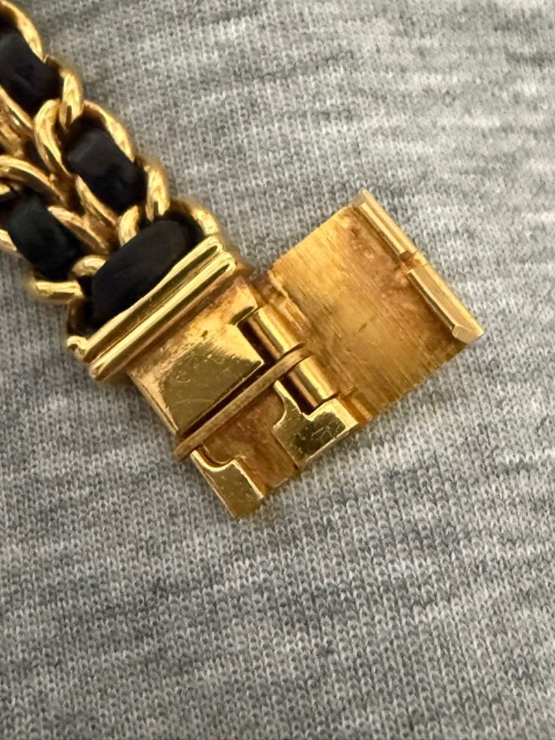 CHANEL シャネル プルミエール ブラック ゴールド 腕時計 レディース♥に近い