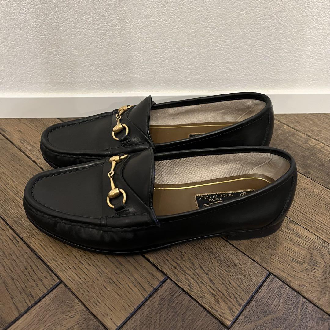 GUCCI グッチ　ホースビット1953 ローファー　ブラック