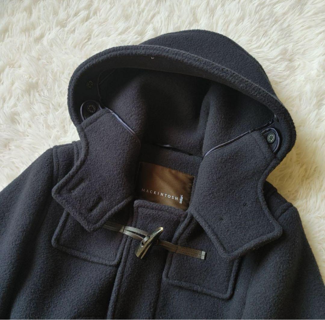 Mackintosh ネイビー ウール ダッフルコート
