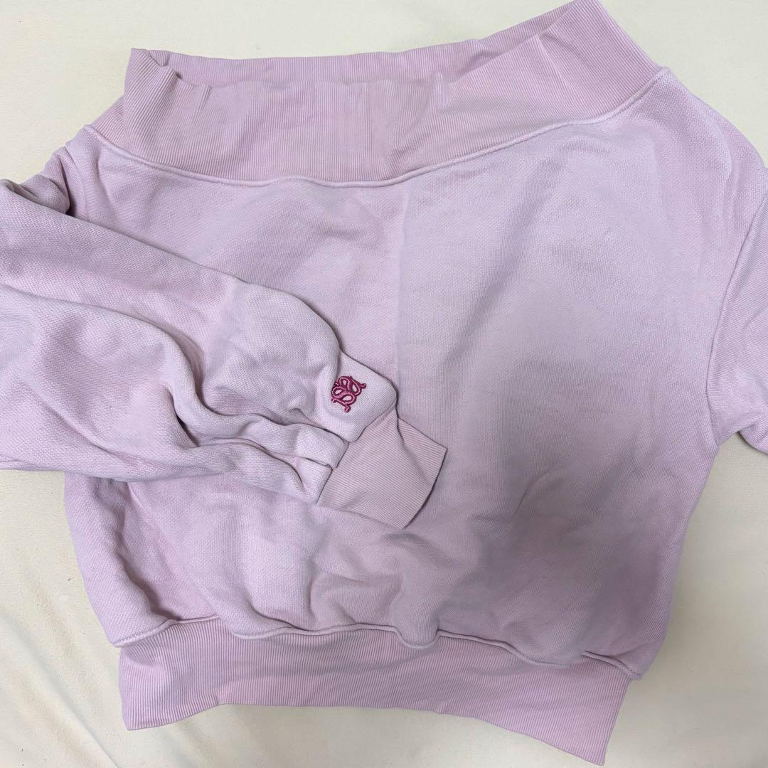 SNIDEL ロゴスウェット