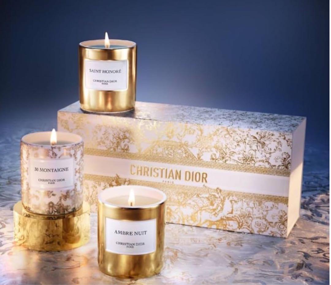 新品★DIOR★ディオール★ミニアロマキャンドルセット★バタフライアラウンド 新品☆DIOR☆ディオール☆ミニアロマキャンドルセット
