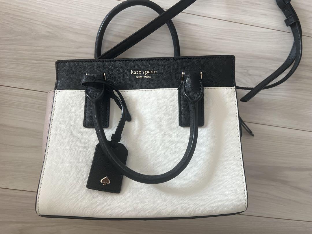 kate spade ミニショルダーバッグ ホワイト/ブラック