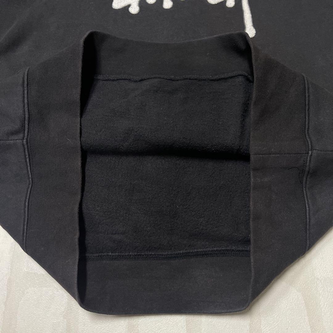 値下げ Stussy ステューシー 立体パイル ロゴ TRIBE 刺繍 パーカー