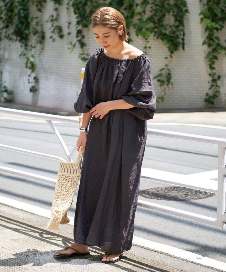 plage volume sleeve ドレス 38