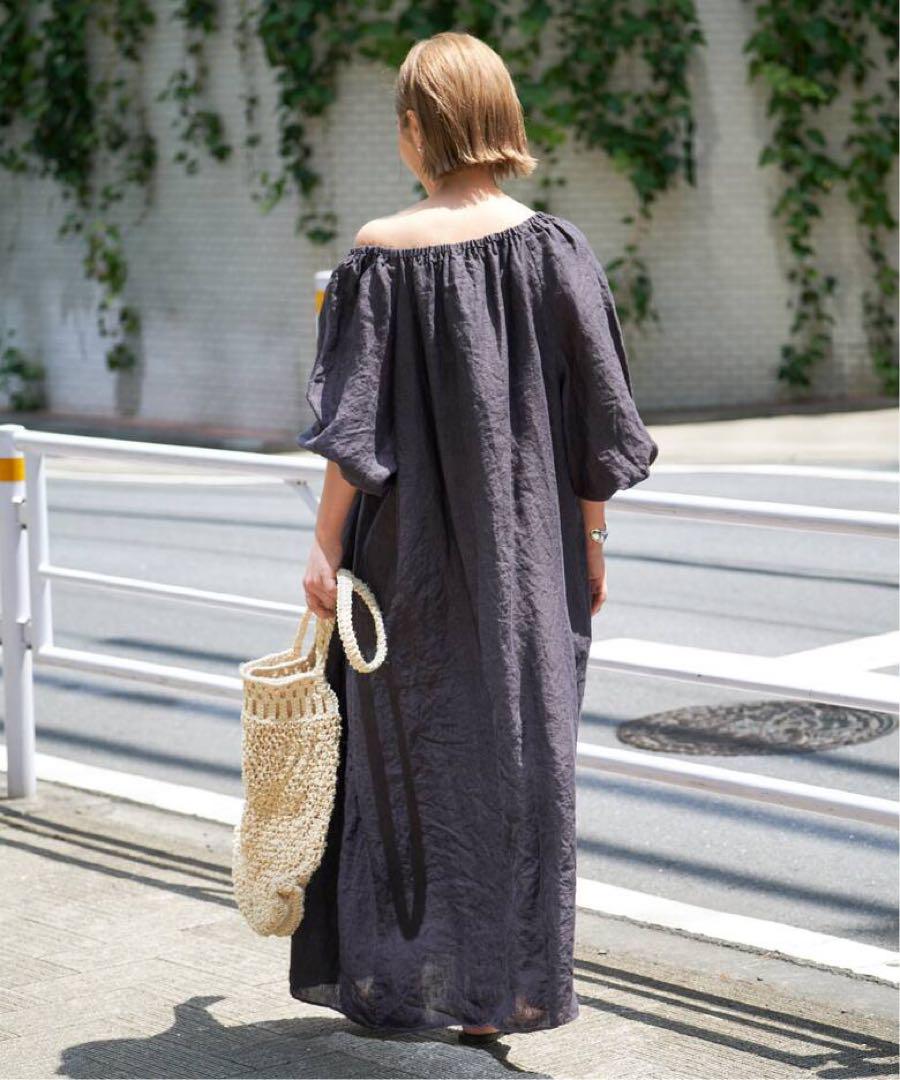 plage volume sleeve ドレス 38