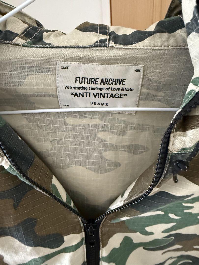 ジャケット・アウター future archive camo zip hoody