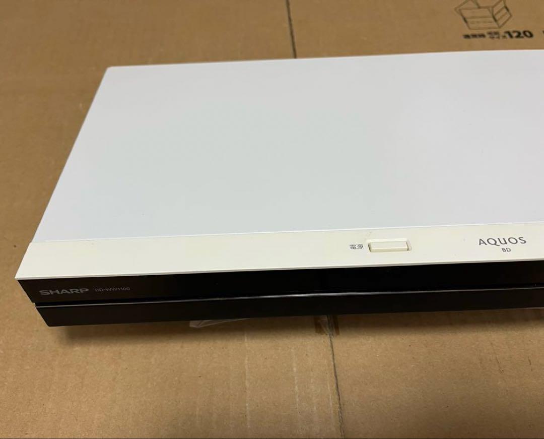 SHARP AQUOS BD-WW1100ブルーレイレコーダ HDD1TB
