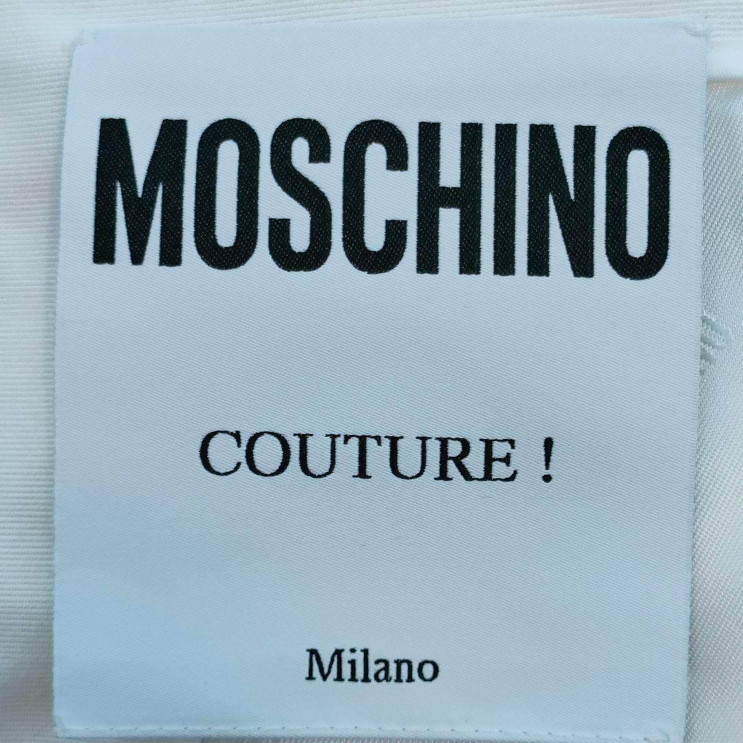 a755】MOSCHINO モスキーノ 美品 チューブ ドレス ワンピース S