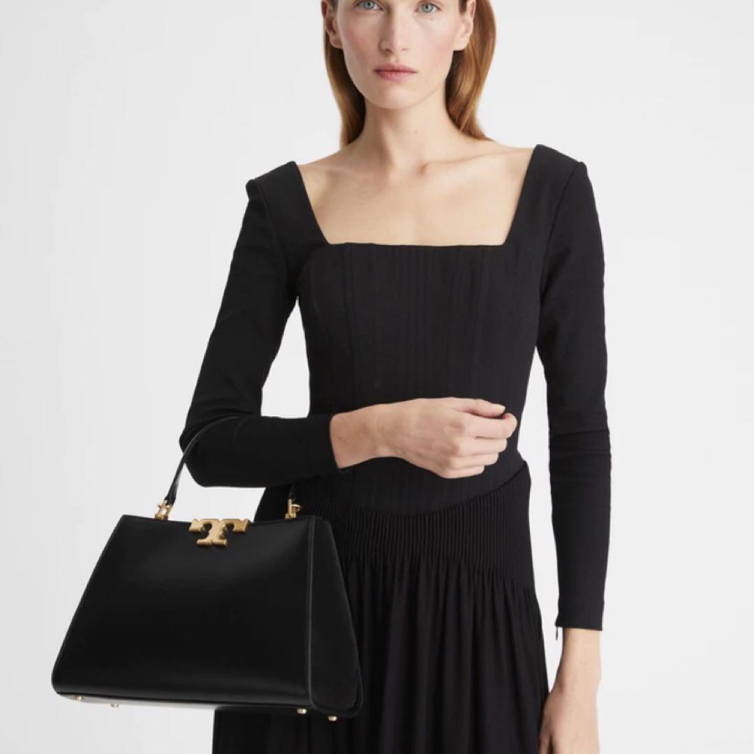 TORY BURCH トリーバーチ ハンドバッグ ジャガード バケットバッグ