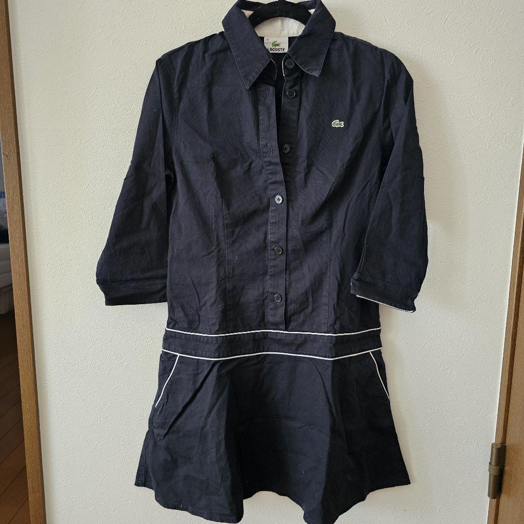 LACOSTE ネイビー ワンピース 40
