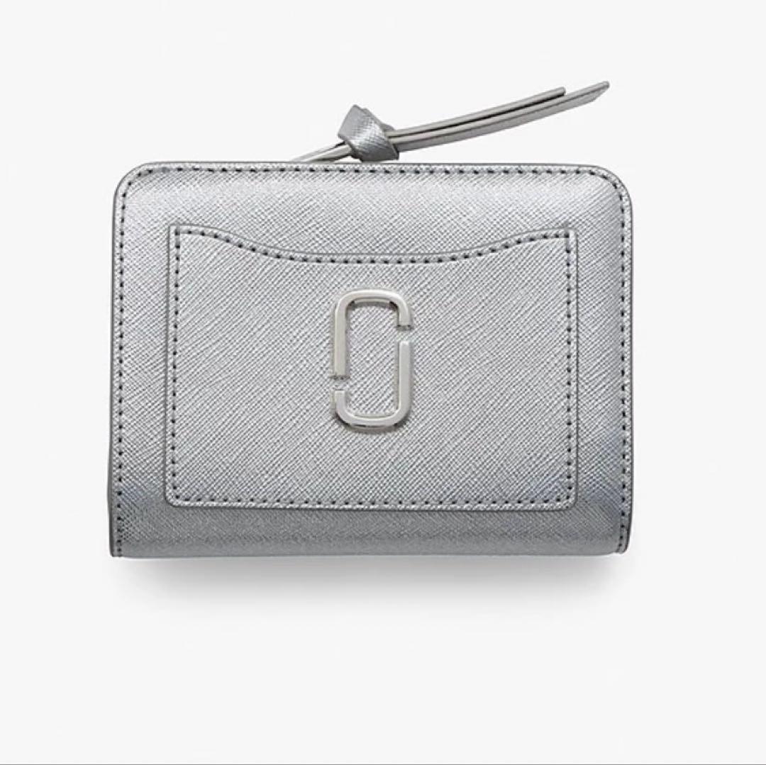 MARC JACOBS 折財布 シルバー