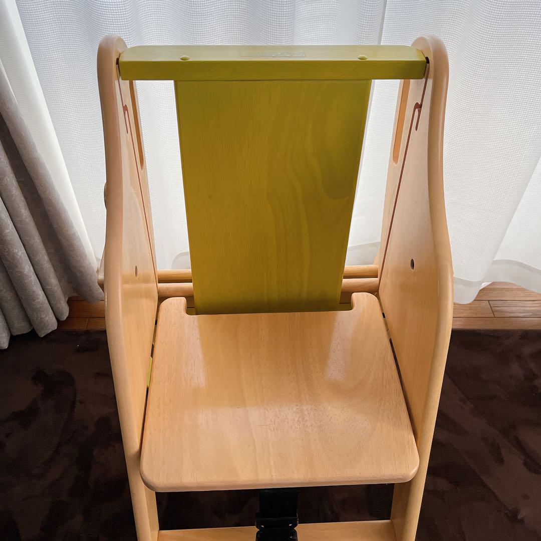 ピープル】 じぶんで登れる ハイチェア プレミアテーブル付き 3点ベルト 安心