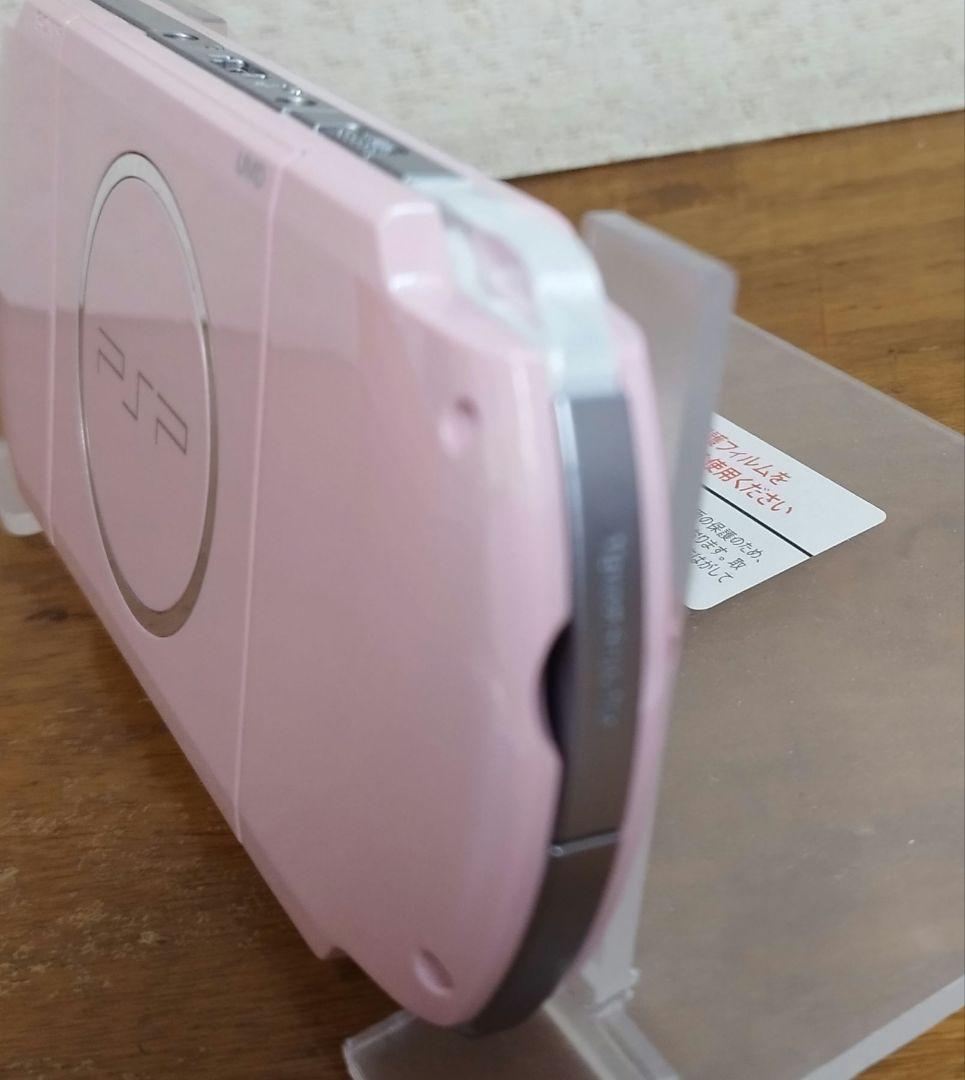 本体、充電器付き　SONY ソニー PSP-3000ZP ピンク