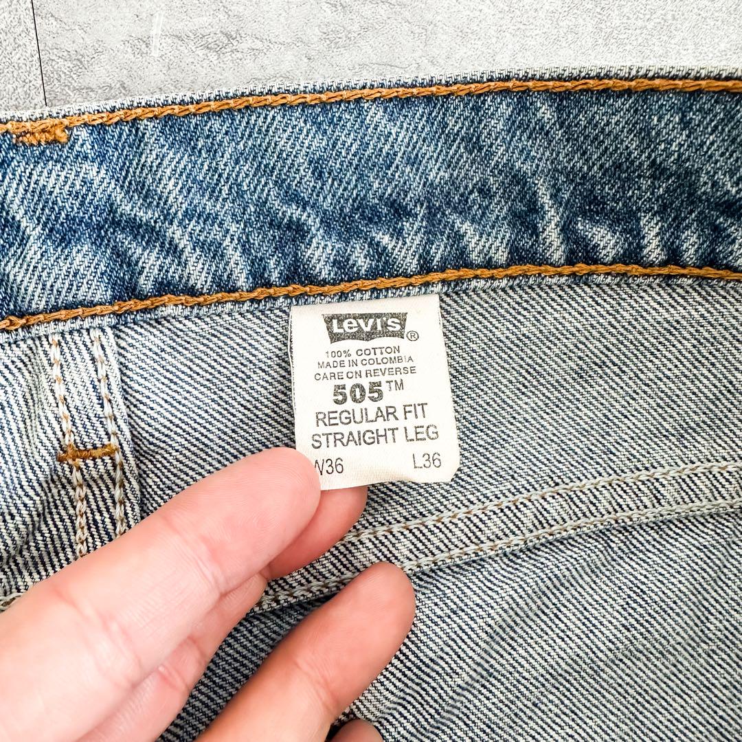 デッドストック 1990's コロンビア製 Levi's 505 デニムパンツ