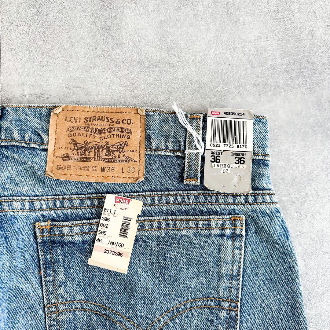 デッドストック 1990's コロンビア製 Levi's 505 デニムパンツ