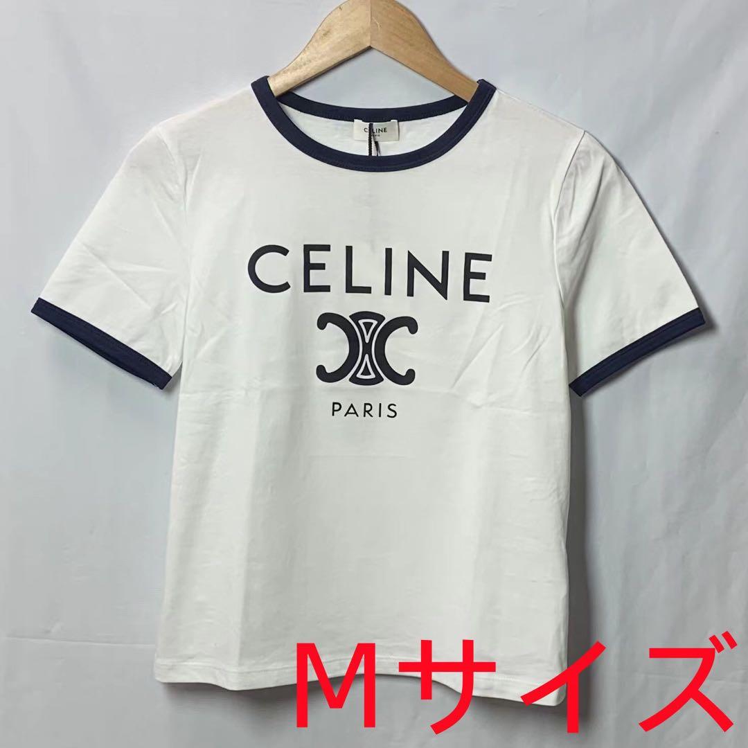 正規代理店 ☆新品☆ CELINE Mサイズ セリーヌ 半袖Tシャツ Tシャツ