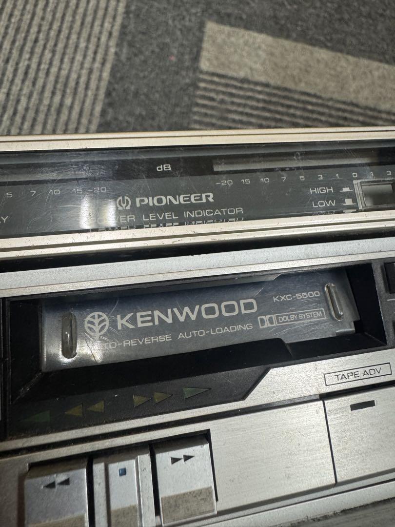 KENWOOD kxc-5500 KSC-601セット