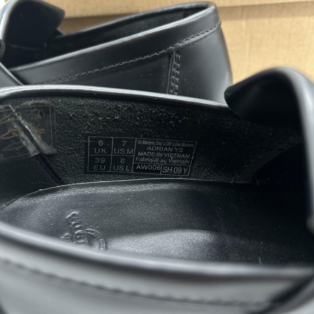 Dr. Martens Adrian ローファー 黒 6 UK