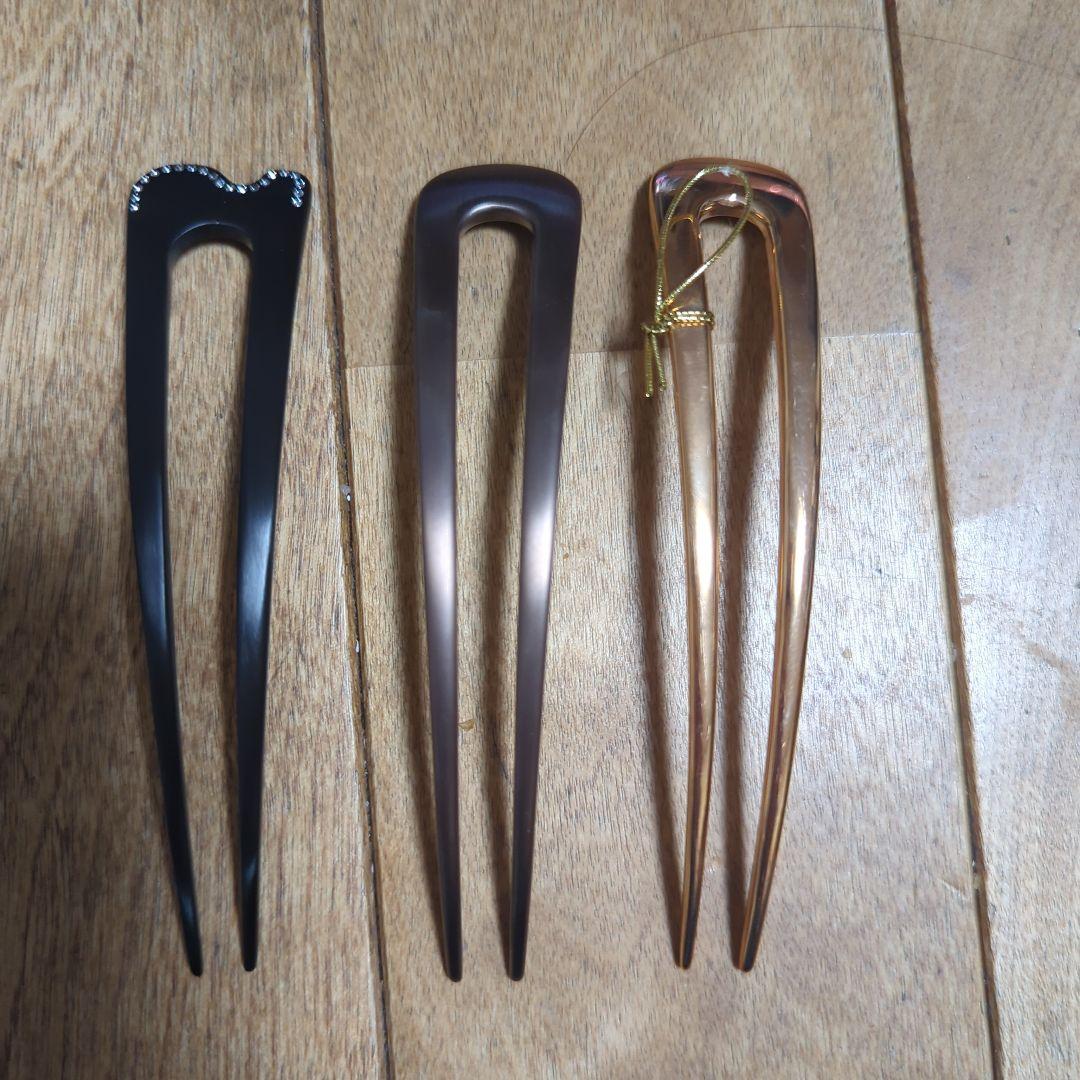 コレットマルーフ キャストメタルUヘアピン ブラウン 魔法のヘアピン