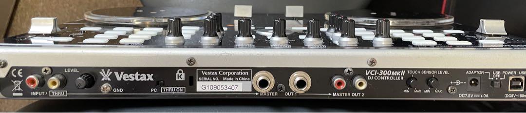 Vestax itch VCI-300 電源動作確認済み