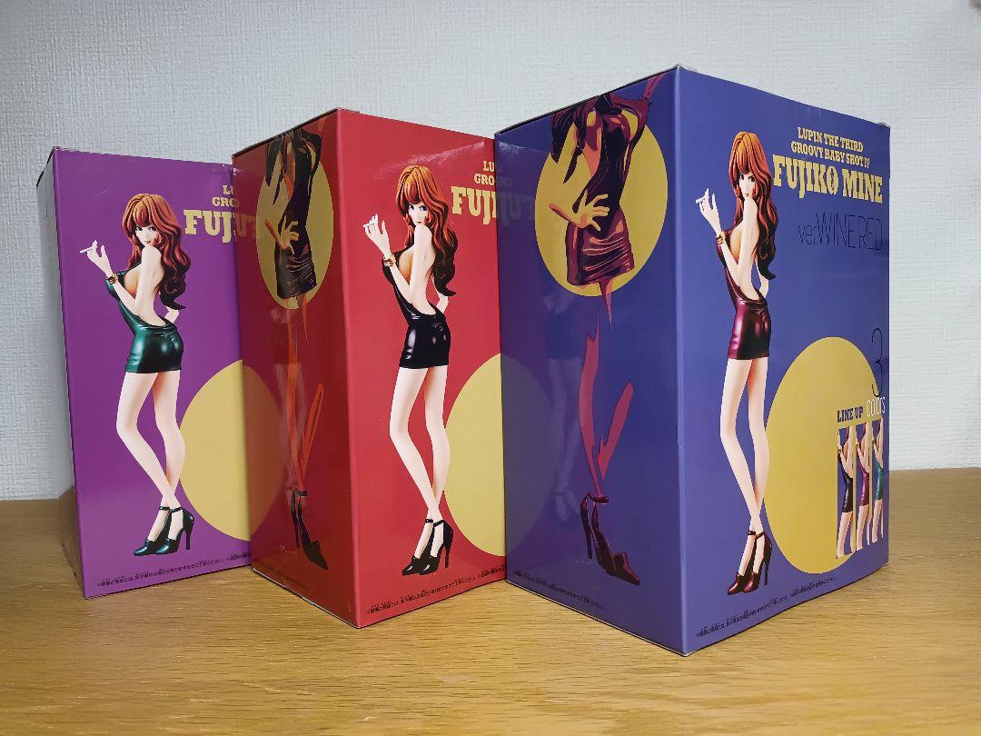 【新品】ルパン三世 峰不二子 GROOVY BABY SHOTⅡ&Ⅳ 全6種