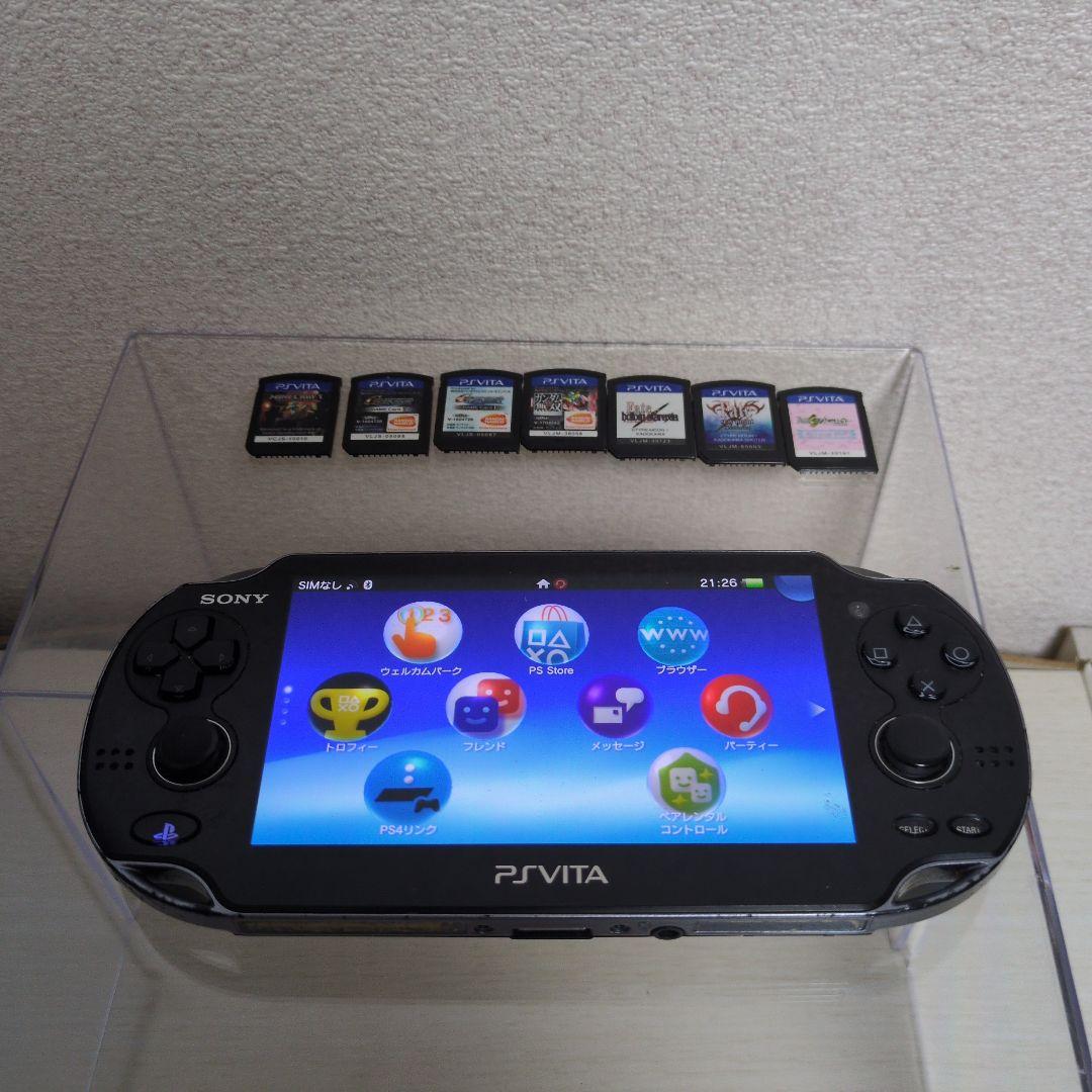 PSVitaPCH-1100 ゲームソフト7本 セット傷や汚れあり