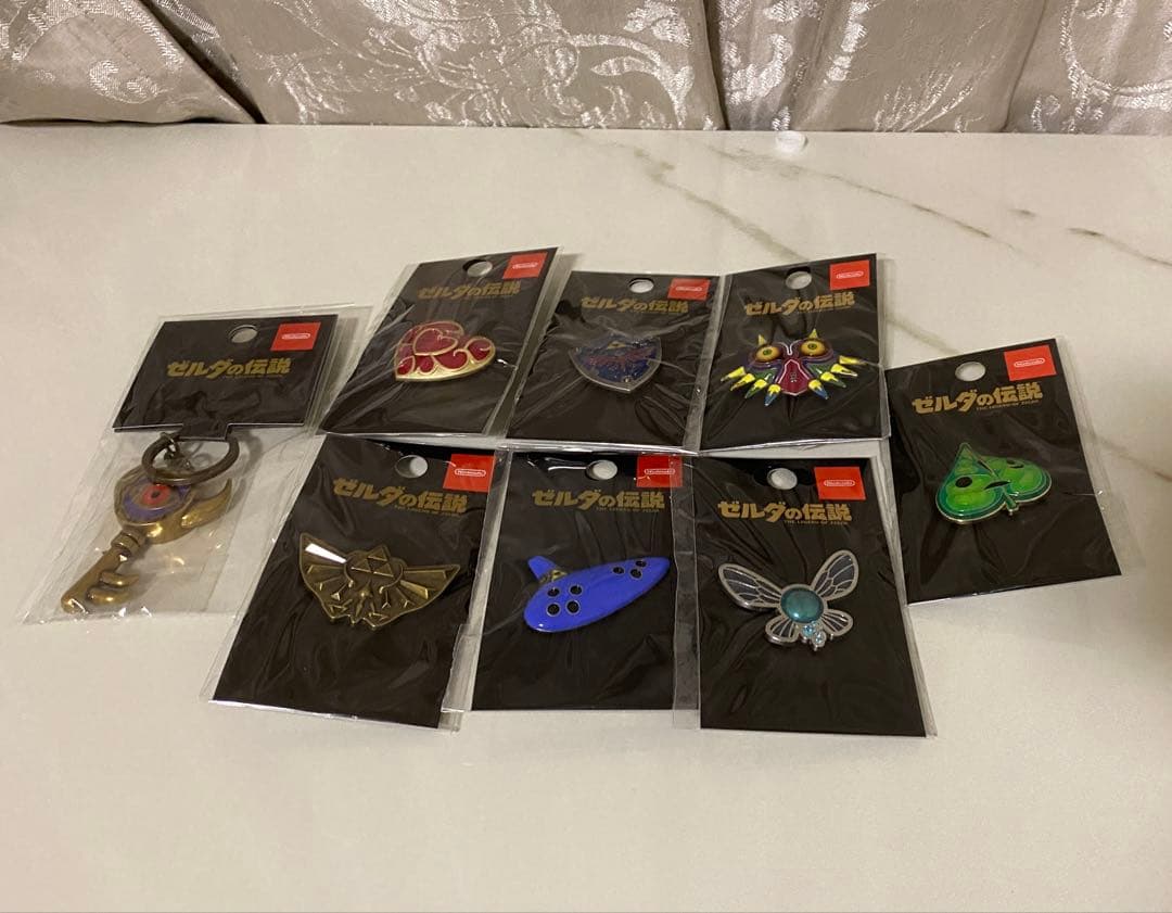 ゼルダの伝説 ピンズ キーホルダー まとめ