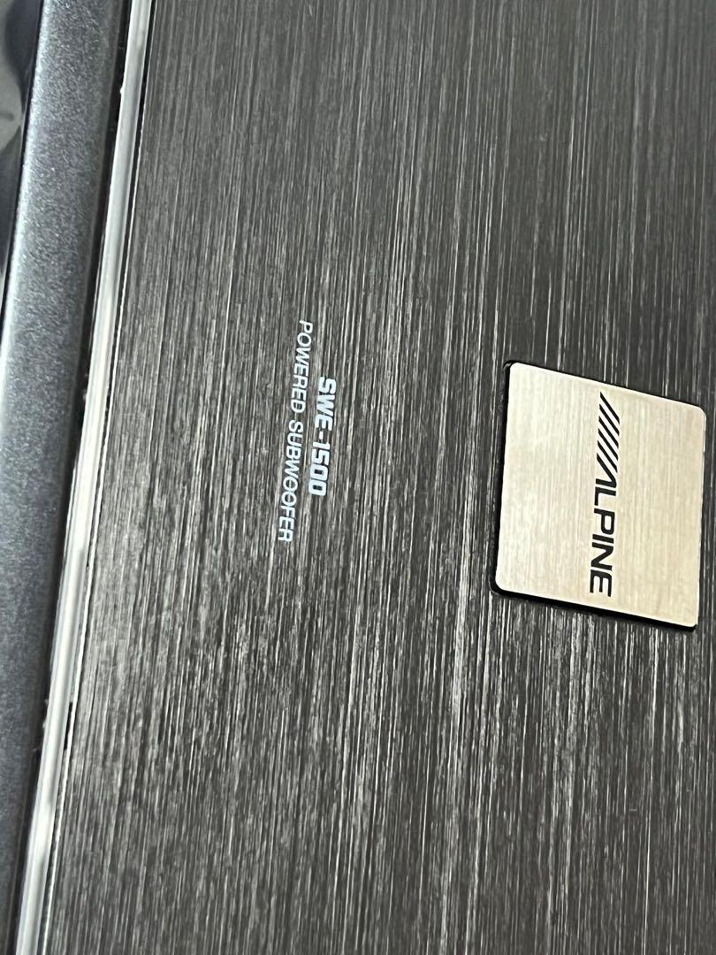 ALPINE　アルパイン　SWE-1500 サブウーファー