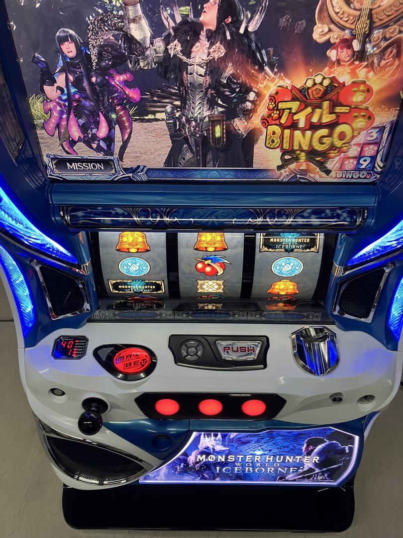 売約済み　送料込み　パチスロ実機　MHW　IB　コイン不要機付き